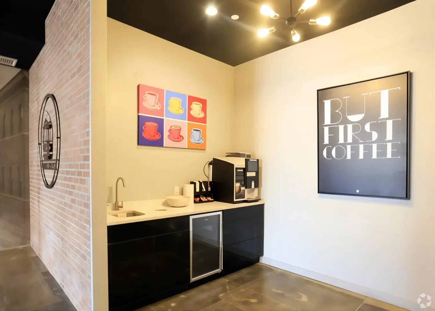 TrolleyLofts coffee station